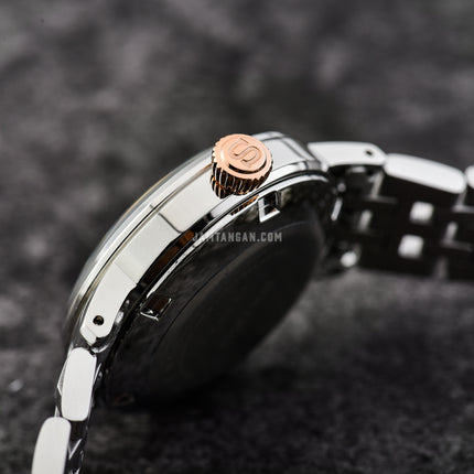 Seiko Presage SRE009J1 Cocktail Time Clover Club Diamond Twist Silver Dial Stainless Steel Strap