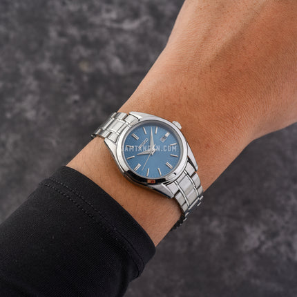 Seiko Classic SUR531P1_SUR525P1 Dress Blue Dial Stainless Steel Strap