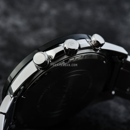 Casio Edifice EFR-571DB-1A1VUDF Chronograph Black Dial Stainless Steel Band
