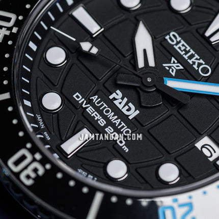 Seiko Prospex SPB325J1 King Sumo Automatic Divers Black Dial Silicone Strap PADI Special Edition