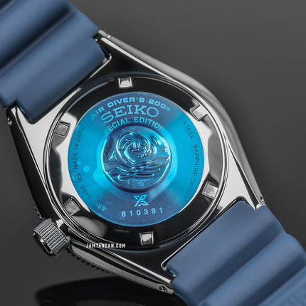 Seiko Prospex SPB071J1 PADI Automatic Blue Dial Blue Silicone Strap Special Edition