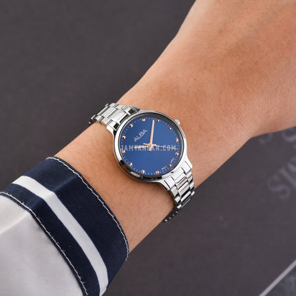Alba Fashion ARX149X1 Ladies Blue Dial Stainless Steel Strap
