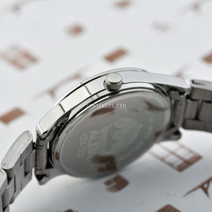 Alba Prestige AN8053X1 Ladies Silver Analog Dial Stainless Steel Strap