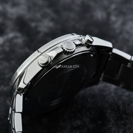 Casio Edifice EFV-610D-1AVUDF Chronograph Men Black Dial Stainless Steel Band