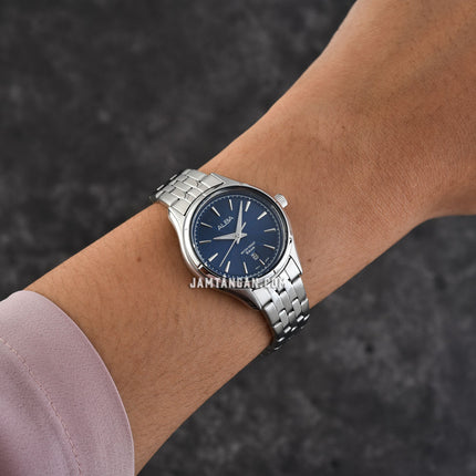 Alba AH7DK5X1 Ladies Blue Dial Stainless Steel Strap