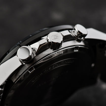 Casio Edifice EQS-940DB-1AVUDF Solar Powered Chronograph Black Dial Stainless Steel Band