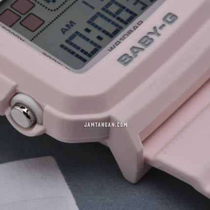Casio Baby-G + Plus BGD-10L-4DR Ladies Digital Dial Light Pink Resin Band