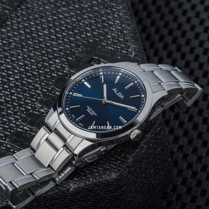 Alba Prestige ARX015X1 Men Dark Blue Dial Stainless Steel Strap