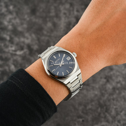 Seiko Ladies SUR575P1 Discover More Blue Dial Stainless Steel Strap