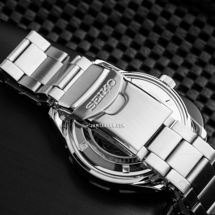 Seiko 5 Sports SRP673K1 Automatic Black Dial Stainless Steel Strap