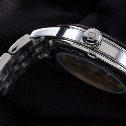 Seiko Presage SSA441J1 Cocktail Automatic Open Heart Green Gradation Dial Stainless Steel Strap