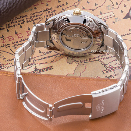 Orient Contemporary RA-AR0001S Open Heart Automatic Silver Dial Dual tone Stainless Steel Strap