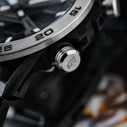 Casio Edifice ECB-2000DD-1ADF Men Sospensione Digital Analog Dial Gunmetal Stainless Steel Band