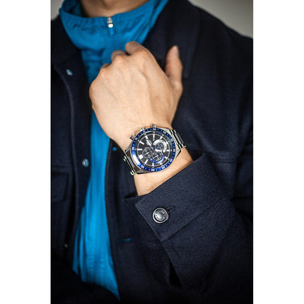 Casio Edifice EFV-620D-1A2VUDF Chronograph Black Dial Stainless Steel Strap