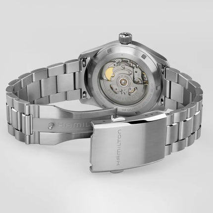 Hamilton Khaki Field H70405130 Murph 38mm Automatic Black Dial Stainless Steel Strap