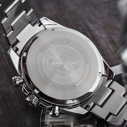 Casio Edifice EFR-574DB-3AVUDF Chronograph Green Dial Stainless Steel Band