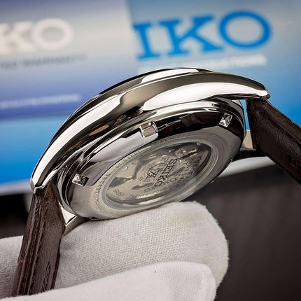 Seiko Prospex SPB121J1 Alpinist Green Dial Brown Leather Strap