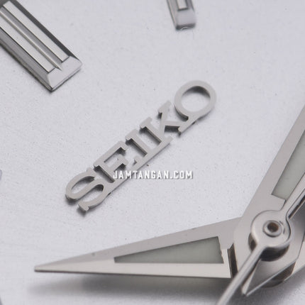 Seiko Classic SUR633P1 Ladies Silver Dial Stainless Steel Strap