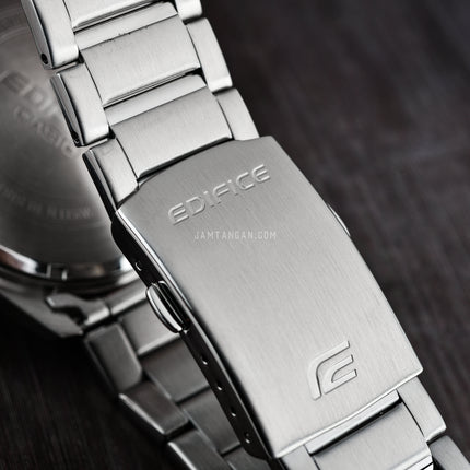 Casio Edifice EFR-573DB-1AVUDF Chronograph Black Dial Stainless Steel Band