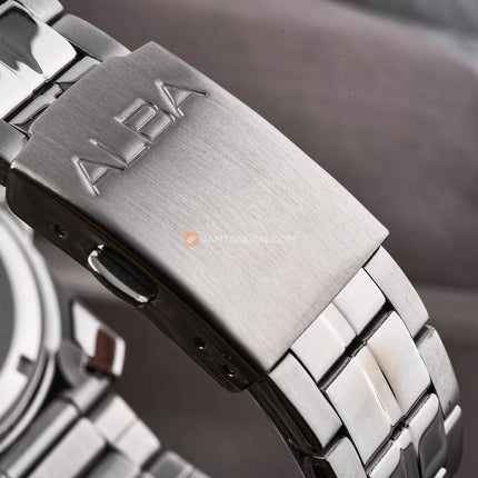Alba Active AS9V47X1 Men Black Dial Stainless Steel Strap