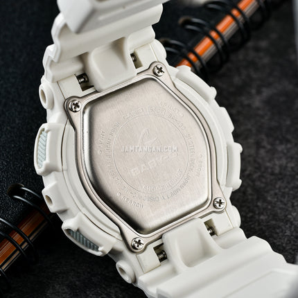 Casio Baby-G BA-130-7A2DR Beach Fashions Digital Analog Dial White Resin Band