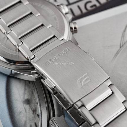 Casio Edifice ECB-30DB-1ADF Smartphone Link Model Digital Analog Dial Stainless Steel Band