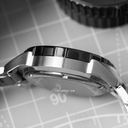 Alba AL4417X1 Automatic Men Red Dial Stainless Steel Strap