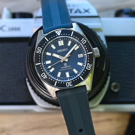 Seiko Prospex SPB147J1 Automatic 1965 Heritage Diver Watch Brown Dial Black Rubber Strap