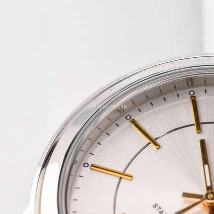 Alba AS9A49X1 White Dial Stainless Steel Strap