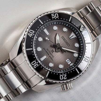 Seiko Prospex SPB323J1 King Sumo Automatic Divers 200M Grey Dial Stainless Steel Strap