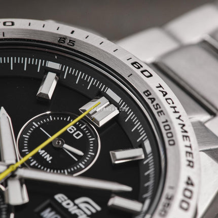 Casio Edifice EFR-574D-1AVUDF Chronograph Black Dial Stainless Steel Band