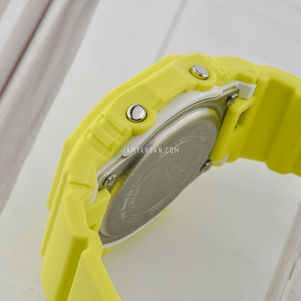 Casio Baby-G BGD-565GS-9DR Street Skate Culture Ladies Digital Dial Yellow Resin Band