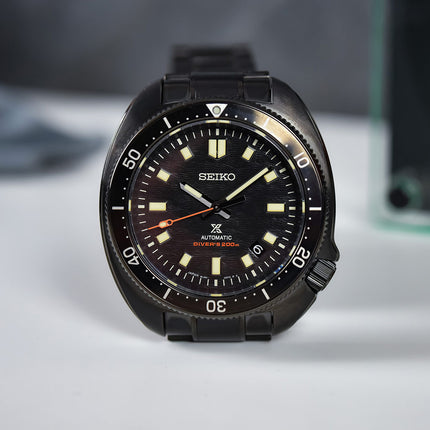 Seiko Prospex SLA061J1 The Black Series 1970 Divers 200M Modern Re-interpretation Limited Edition