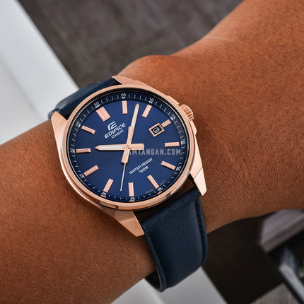 Casio Edifice EFV-150CL-2AVUDF Blue Dial Blue Leather Band