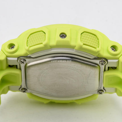 Casio Baby-G BA-110YK-3ADR Y2K Inspired Digital Analog Dial Green Resin Band