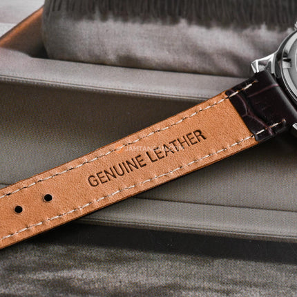 Alba AH7EQ1X1 Ladies Green Dial Brown Leather Strap