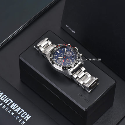 Seiko Prospex SSC815P1 Speedtimer Solar Chronograph Blue Dial Stainless Steel Strap