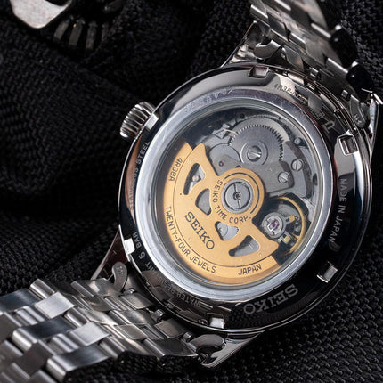 Seiko Presage SSA439J1 Cocktail Time Blue Acapulco Automatic Blue Dial Stainless Steel Strap