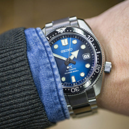 Seiko Prospex SPB083J1 Great Blue Hole 1968 Blue Dial St. Steel Strap SPECIAL EDITION + Extra Strap