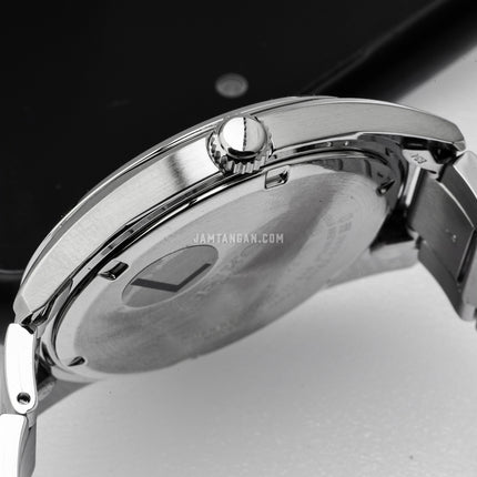 Seiko Classic SUR307P1 Discover More Silver Dial Stainless Steel Strap