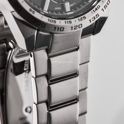 Casio Edifice EFR-574D-1AVUDF Chronograph Black Dial Stainless Steel Band
