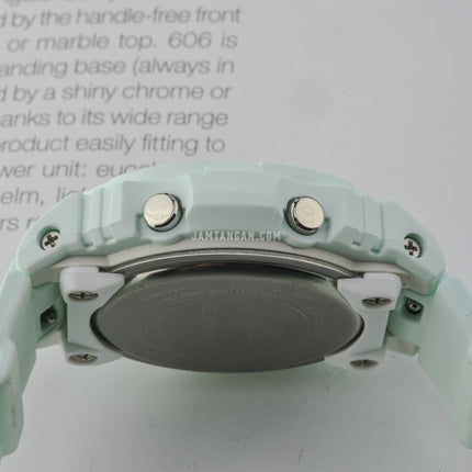 Casio Baby-G BGA-320FH-3ADR Fantasy Holographic Colors Digital Analog Dial Green Pastels Resin Band