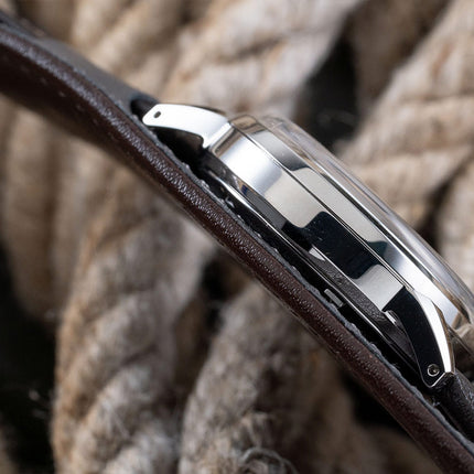 Seiko Prospex SJE085J1 The 1959 Alpinist Re-Creation Black Dial Brown Leather Strap Limited Edition