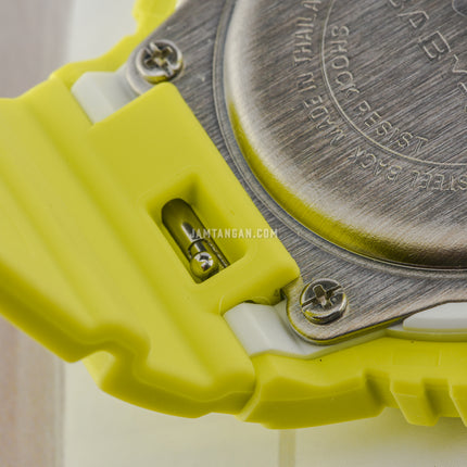 Casio Baby-G BGD-565GS-9DR Street Skate Culture Ladies Digital Dial Yellow Resin Band
