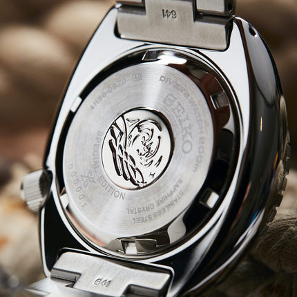 Seiko Prospex SRPE39K1 King Turtle Manta Ray Save The Ocean Stainless Steel Strap Special Edition