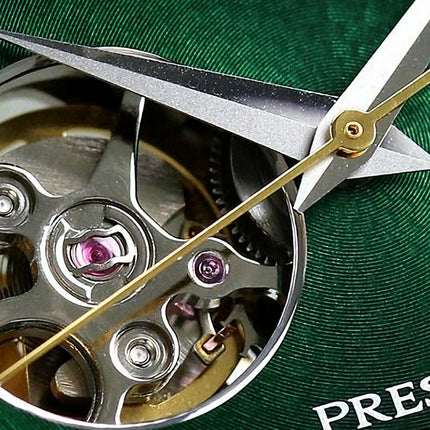 Seiko Presage SSA441J1 Cocktail Automatic Open Heart Green Gradation Dial Stainless Steel Strap