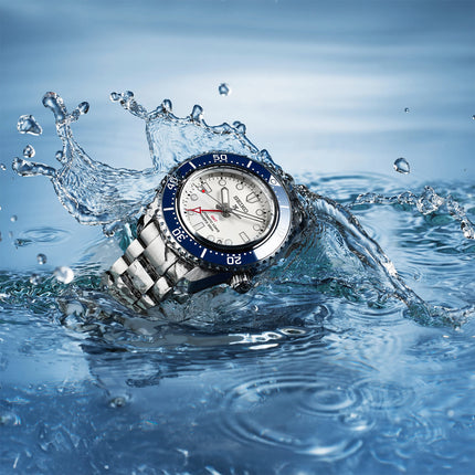 Seiko Prospex SPB519J1 1968 Heritage Diver’s GMT 60th Anniversary Silvery White Dial St Steel Strap