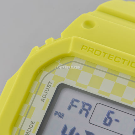 Casio Baby-G BGD-565GS-9DR Street Skate Culture Ladies Digital Dial Yellow Resin Band