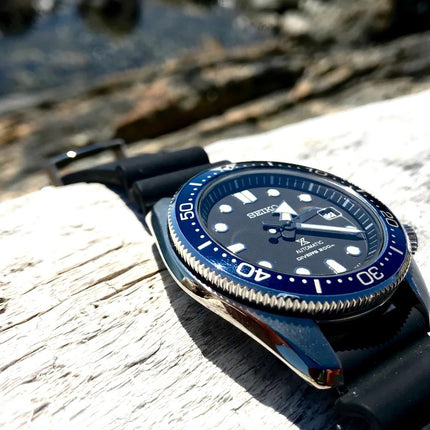 Seiko Prospex SPB079J1 The 1968 Automatic Divers Modern Re-interpretation Black Dial Rubber Strap