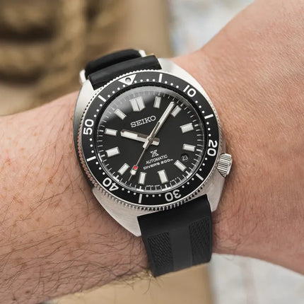 Seiko Prospex SPB317J1 Heritage Re-Interpretation Slim Willard Automatic Divers Black Rubber Strap